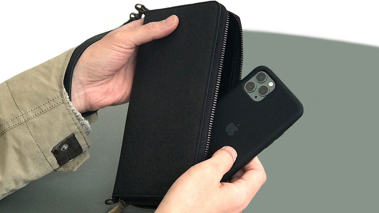 是包包？还是钱包？带肩带和手柄的【迷你包款长钱包】