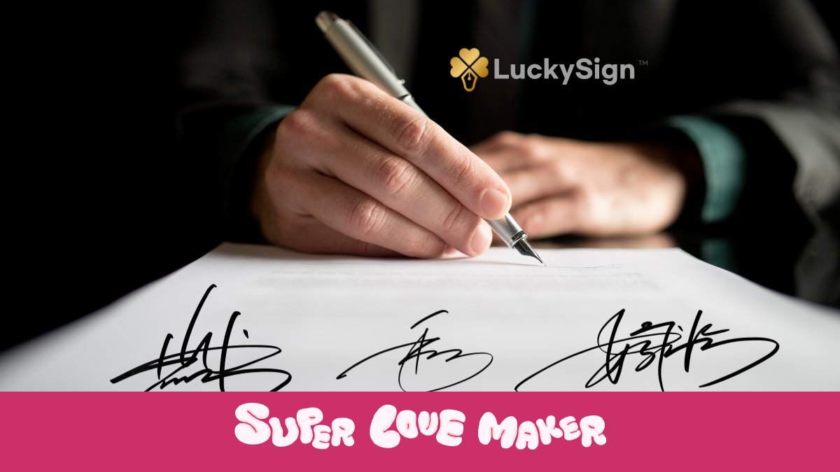 Want a Signature That Stands Out? It’s Back!