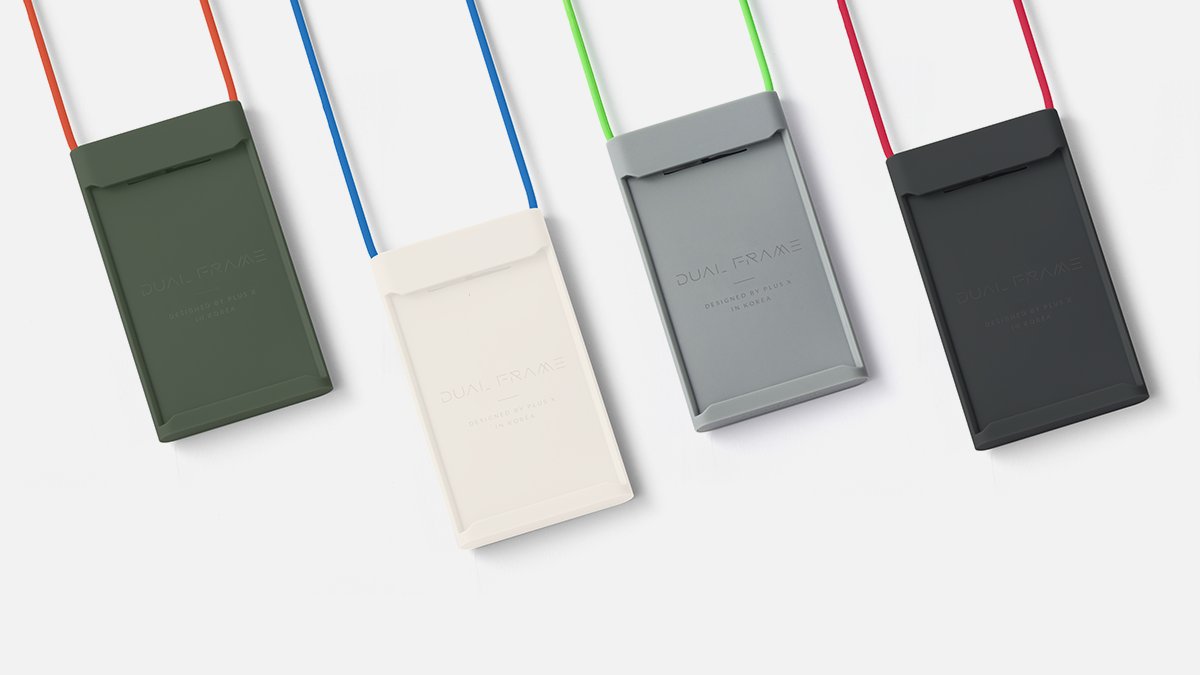 새로운 비즈니스 스타일의 카드홀더, 듀얼프레임2.0