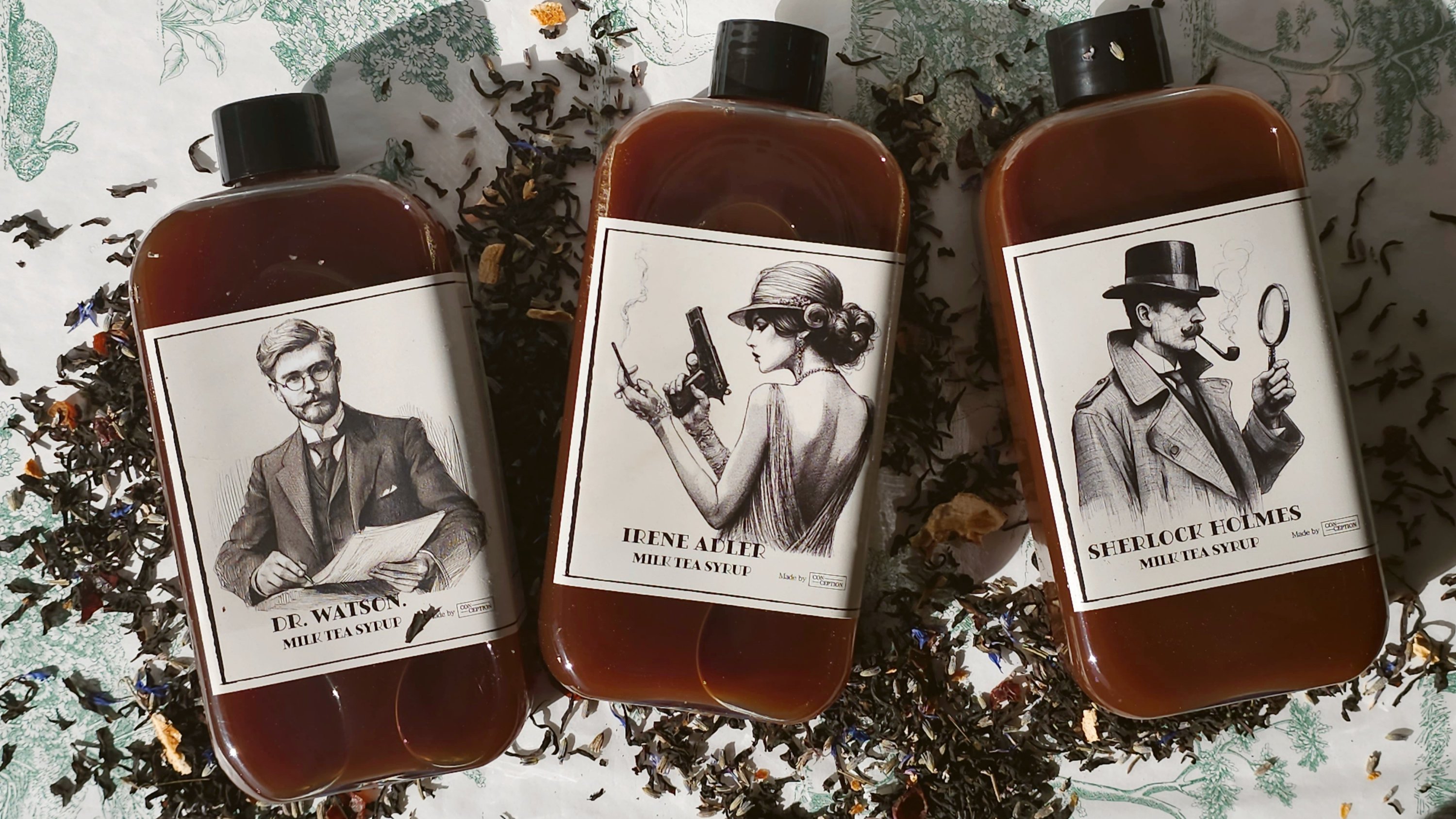셜로키언를 위한 궁극의 <밀크티시럽 3종세트:셜록,왓슨,아이린>