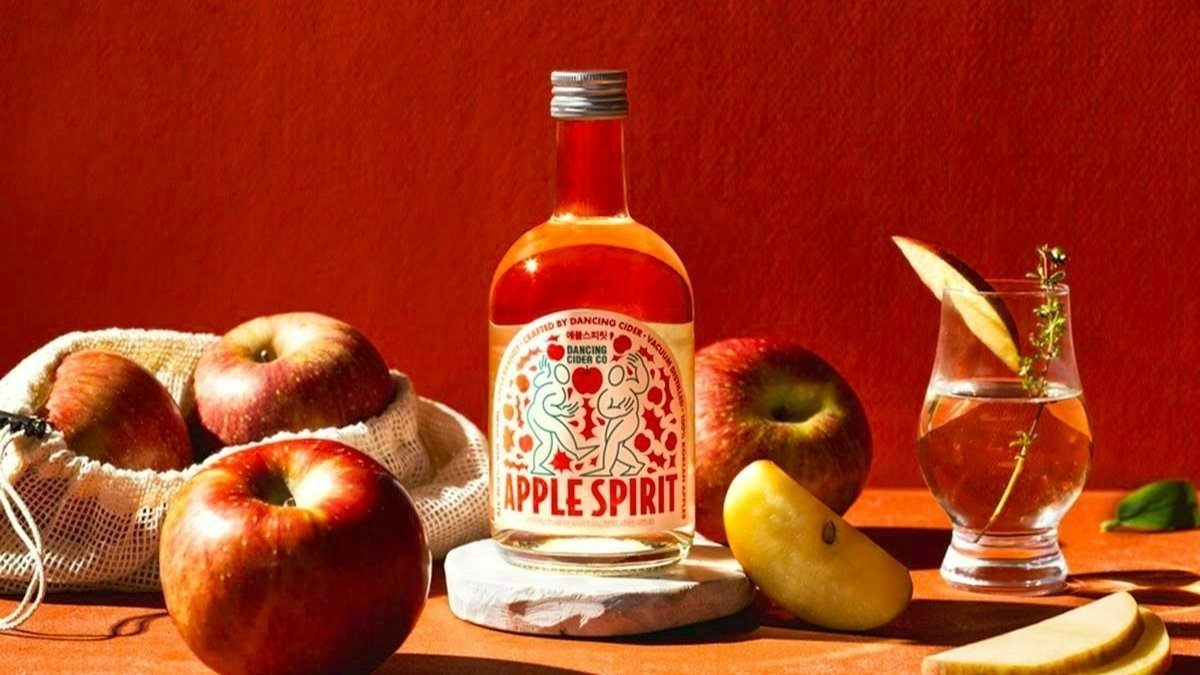 앵콜 전통주1위 댄싱사이더. 프리미엄 사과증류주 '애플스피릿'