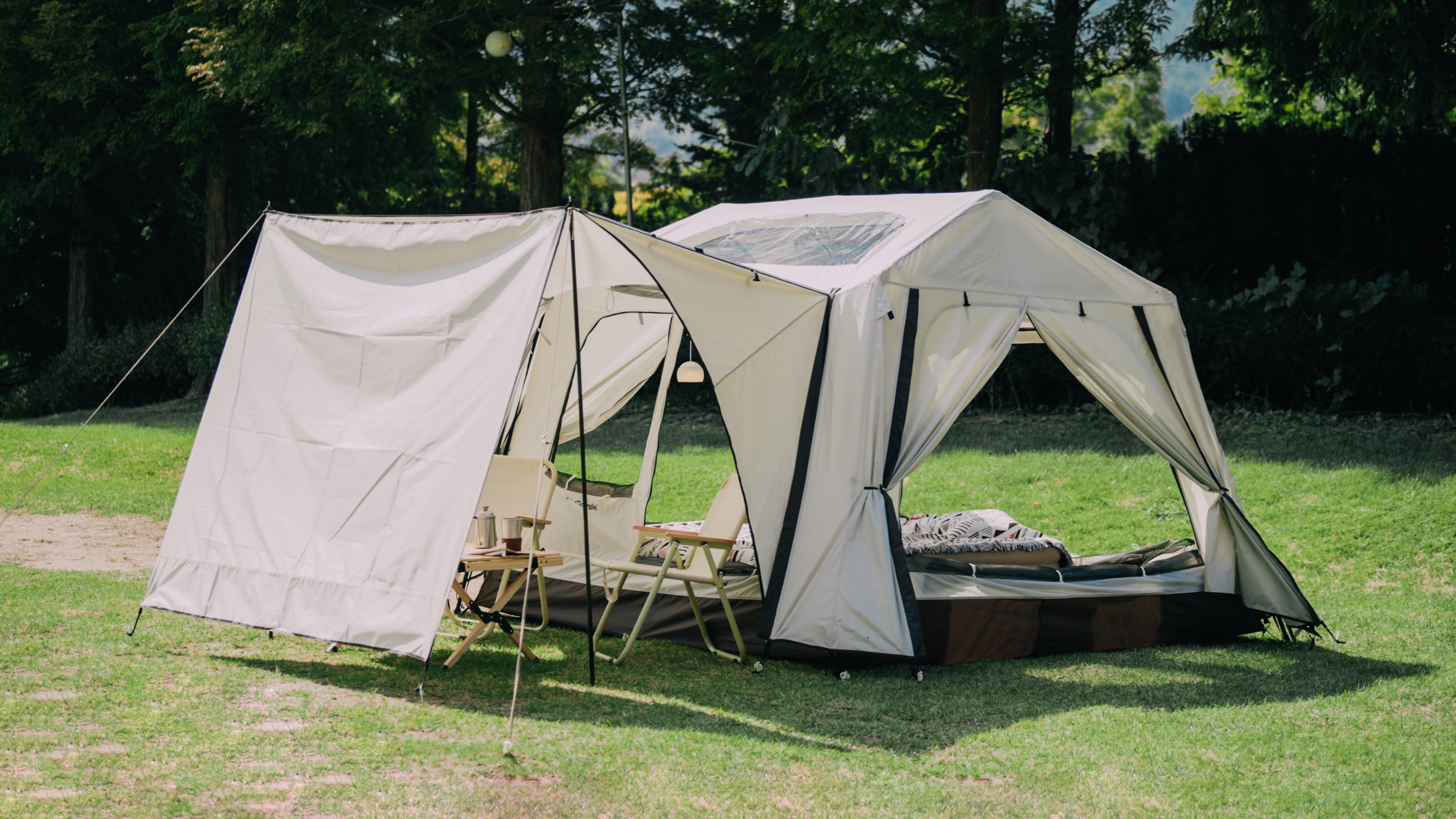 [누적27억]원터치텐트 맞나요? 압도적 개방감에 1분설치 #모어뷰텐트2