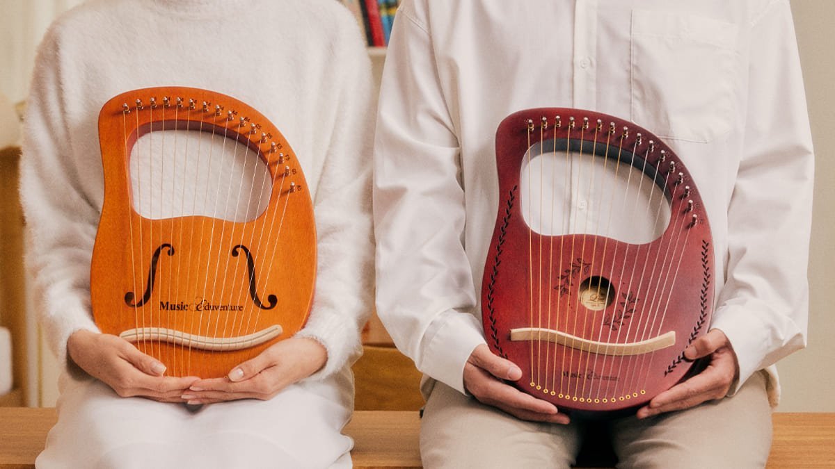 [단 6만원대!] 1시간이면 마스터 가능! 천사의 악기, 미니 하프 리라