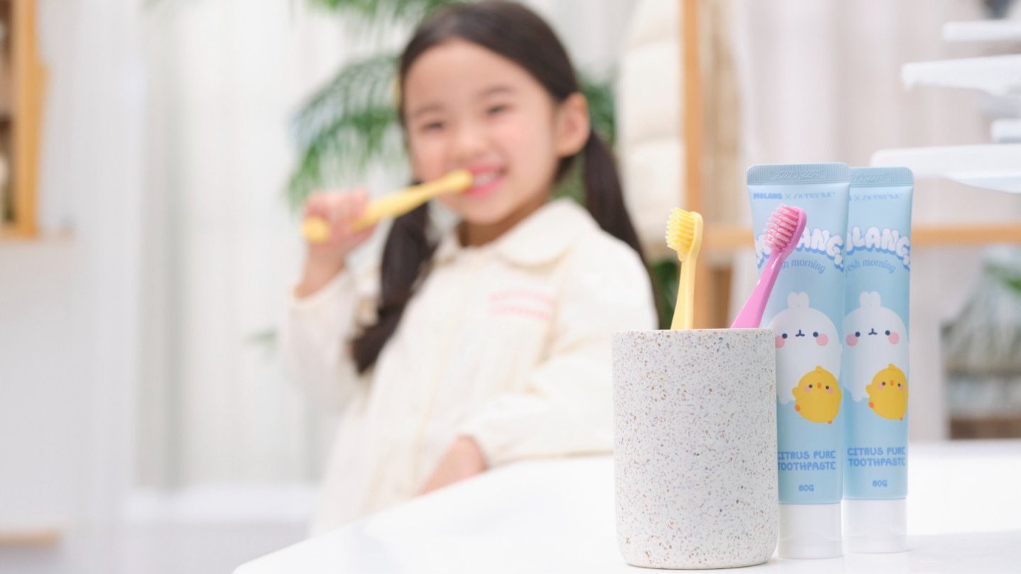 [1만원대] 미세모 전문 제조사가 만듭니다 I 몰랑이 맘앤키즈 칫솔세트