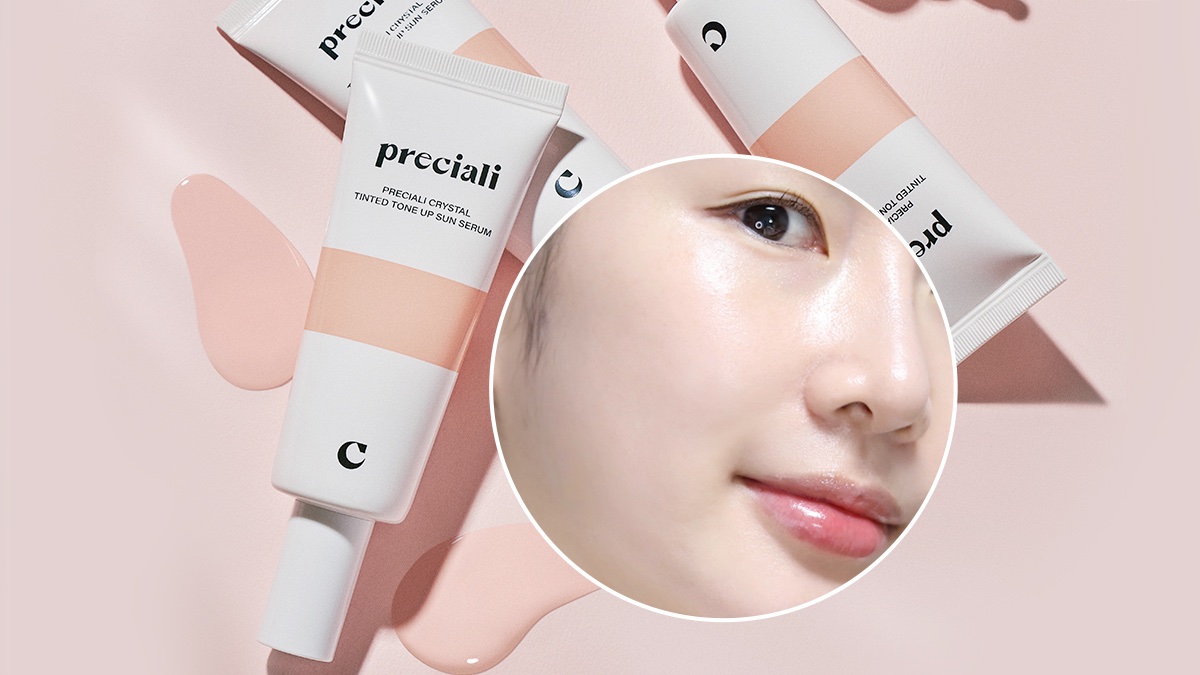 [특별앵콜] 눈시림 1도없는! 복숭아빛 톤업+수분광채 모공순삭 비건선세럼