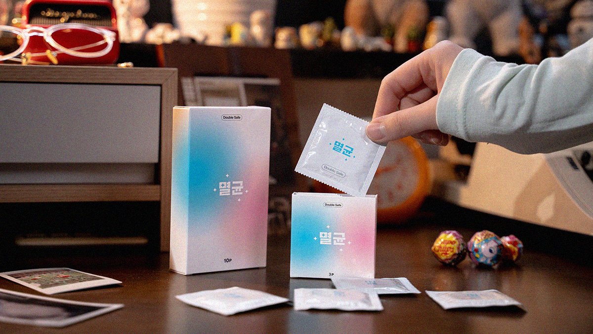 The Standard of Safe Condoms? Experience 99.9% Sterilized Condoms with [Double Safe]