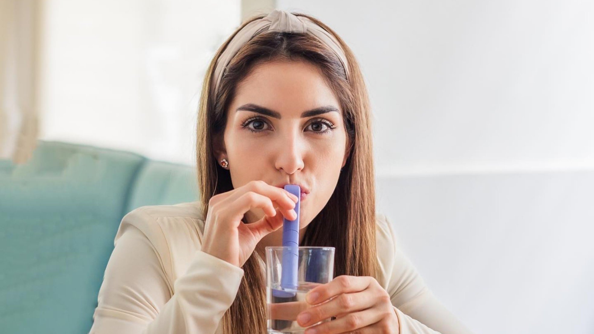 The straw that stops hiccups HicAway