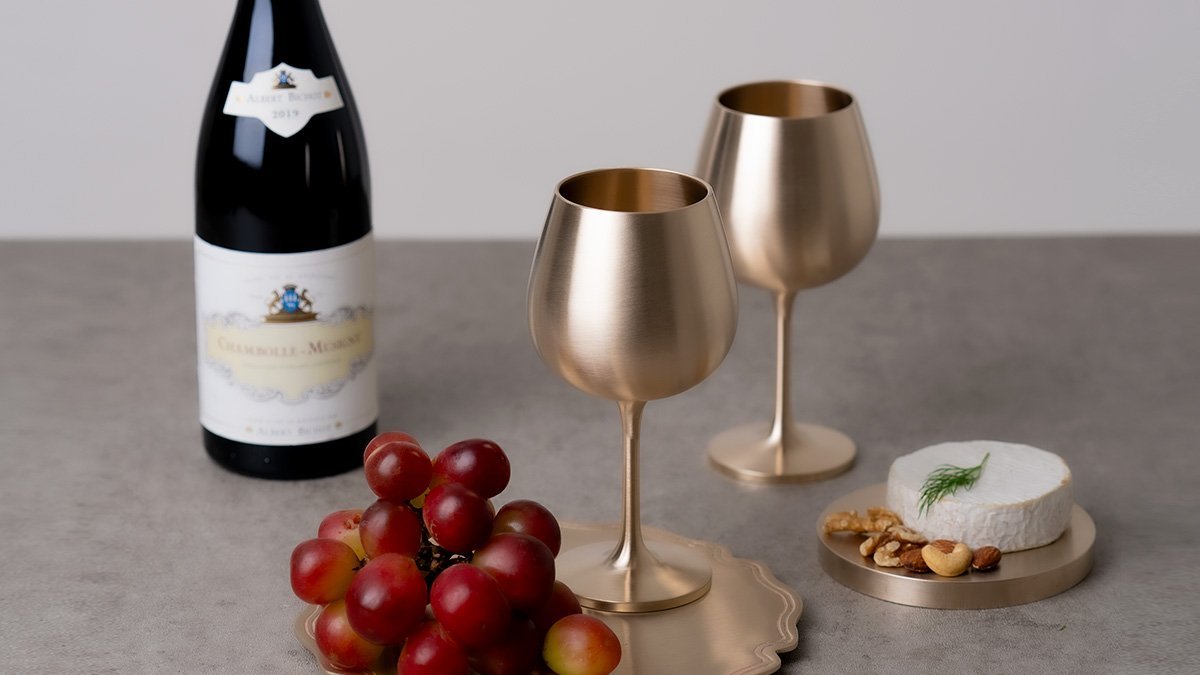 [6200韩元] 100周年限量版，有机工艺大师打造的纯铜镀金酒杯