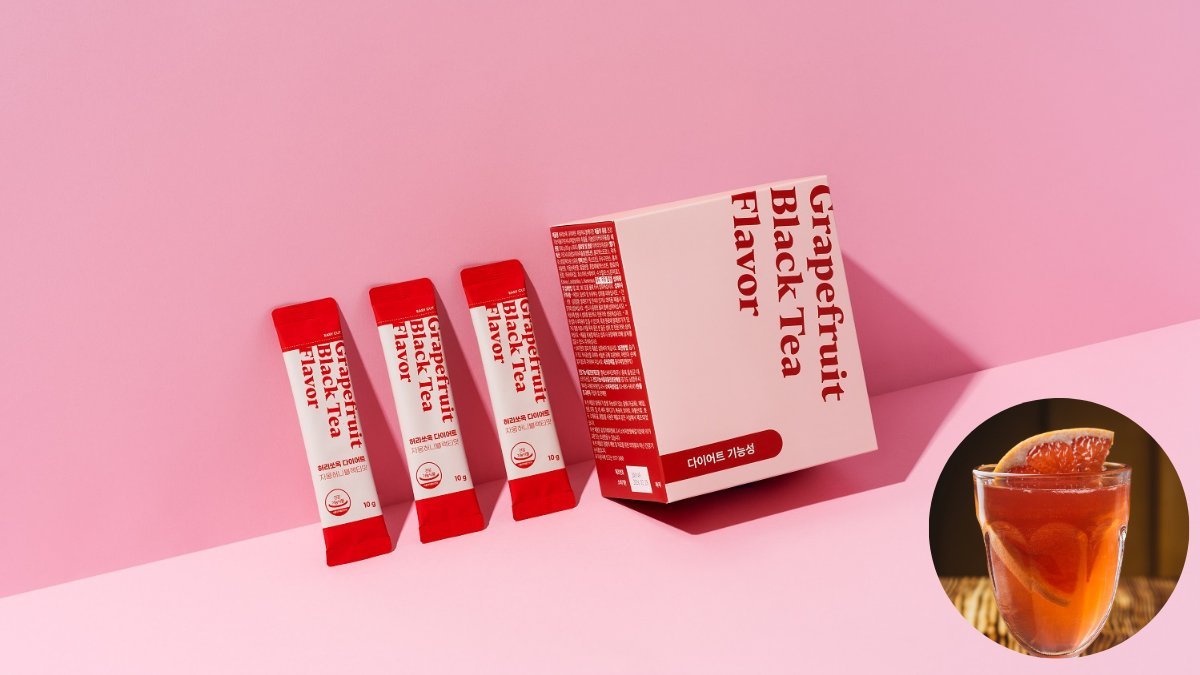 Sugar-Free Grapefruit Honey Black Tea! Great taste plus powerful diet-support ingredients