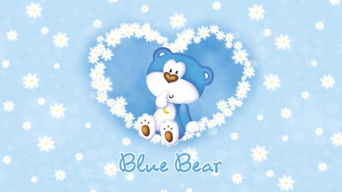 [Morning Glory] Y2K怀旧复刻！复古角色蓝熊经典文具套装