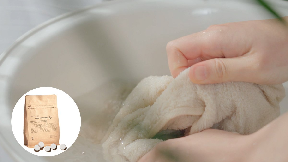 潮湿夏季衣物异味终结者！无泡固体洗衣皂