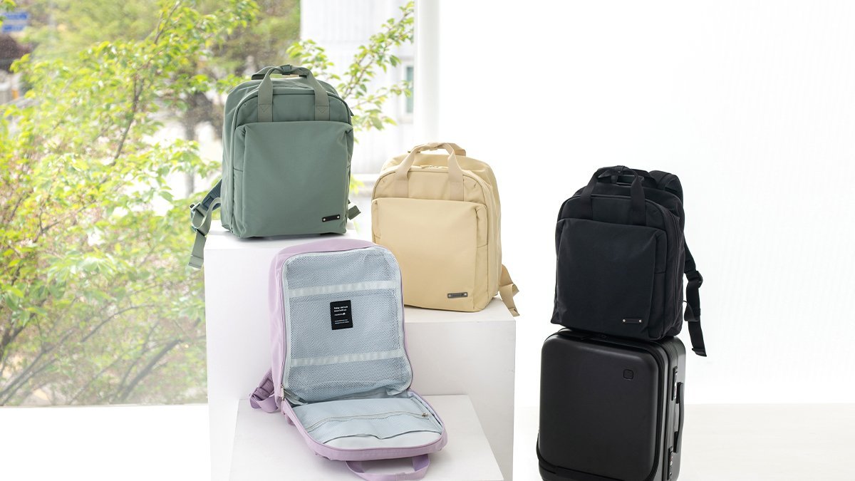 180度展开，惊人收纳力的拉杆背包｜帮你省半数找行李时间