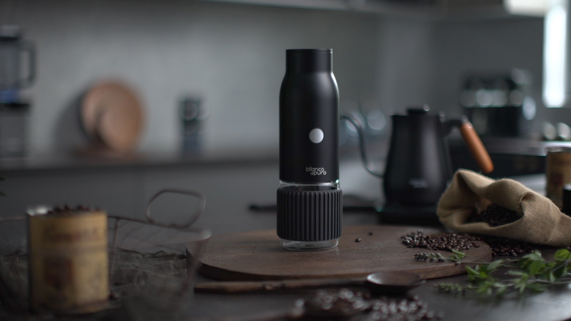 让你空间瞬间变身温馨咖啡馆的无线电动咖啡磨豆机