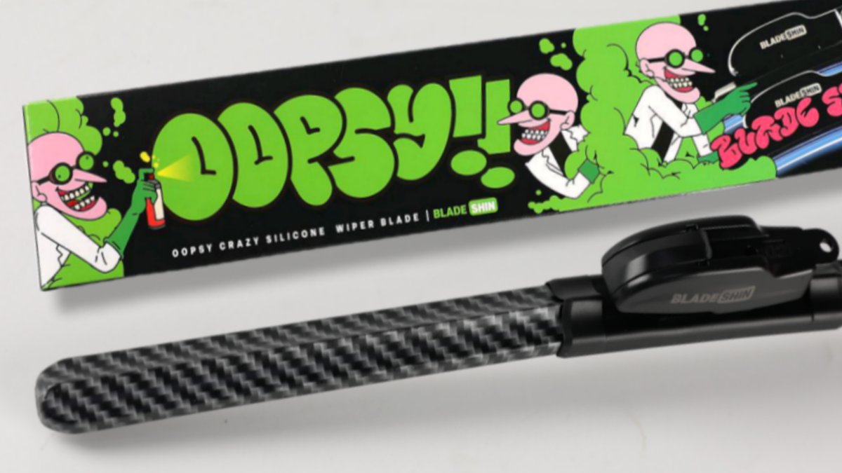 [Encore] The more you wipe the better it performs! Silicone + carbon wiper perfect for rainy season