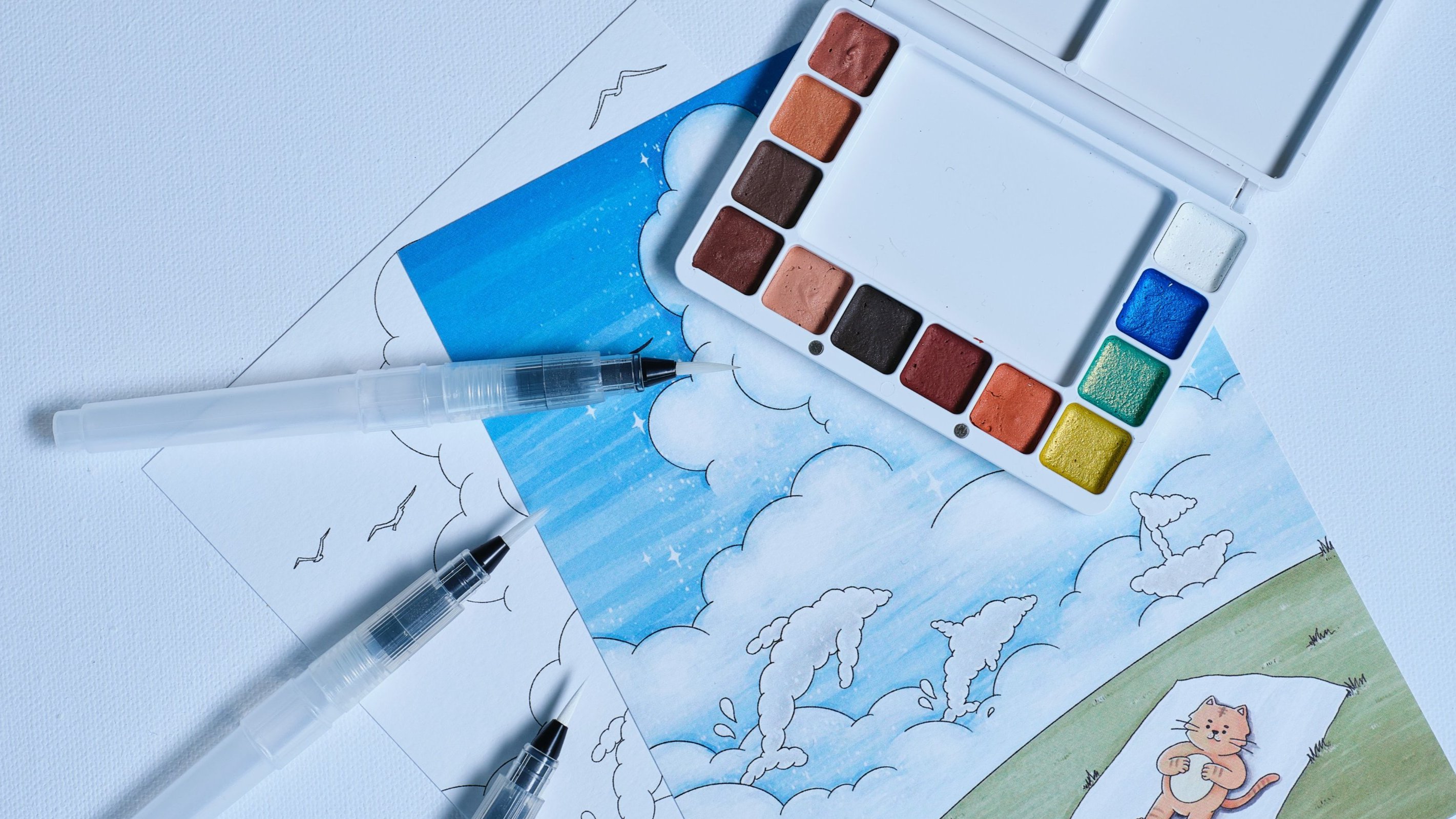 [그림에 美를 담다] 화장품의 반짝거림을 물감으로! 화장품 업사이클 물감