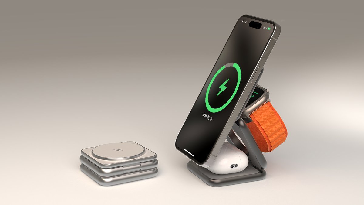 [9.0억 앵콜] 작지만 숨길 수 없는 존재감 | 3in1 무선충전기