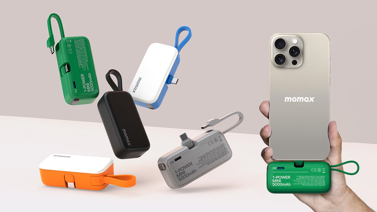 [ワディズ初公開] モマックス3in1モバイルバッテリー1-Power mini