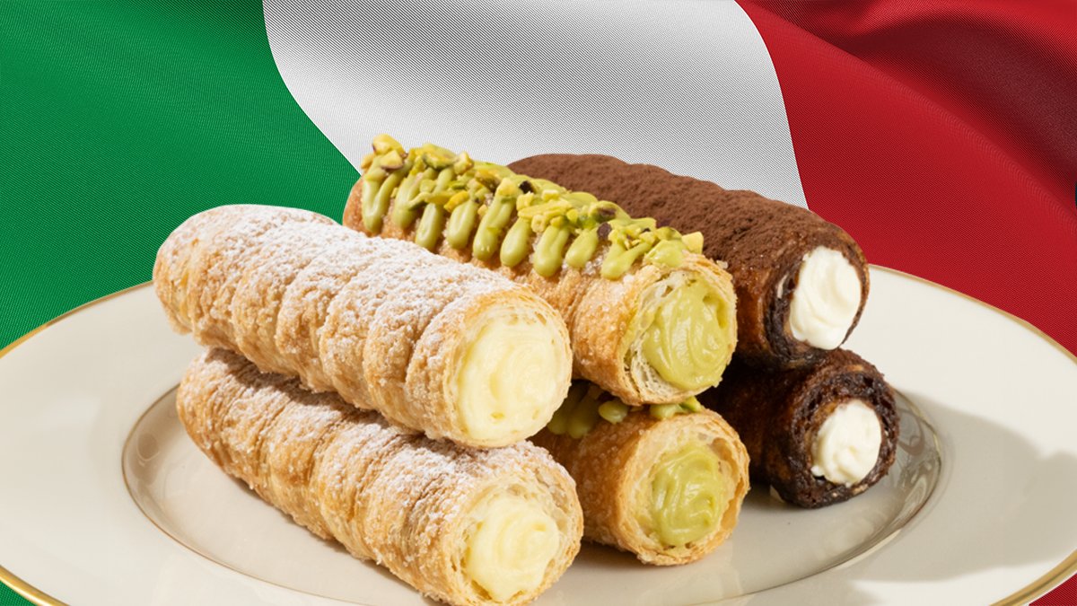 イタリアの国民デザート｜サクッと一口、甘く濃厚なクリームたっぷり—クリーム専門店の自信作！