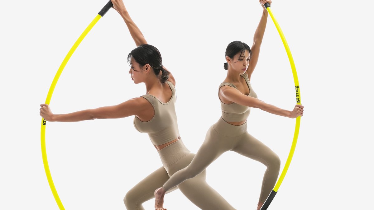 Flatten rounded shoulders and a hunched back like ironing—KB Stick Training