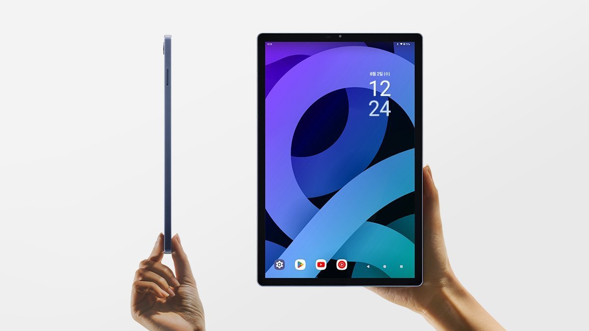 仅396克，轻盈无敌的平板电脑。用Basic Tab轻松掌控日常