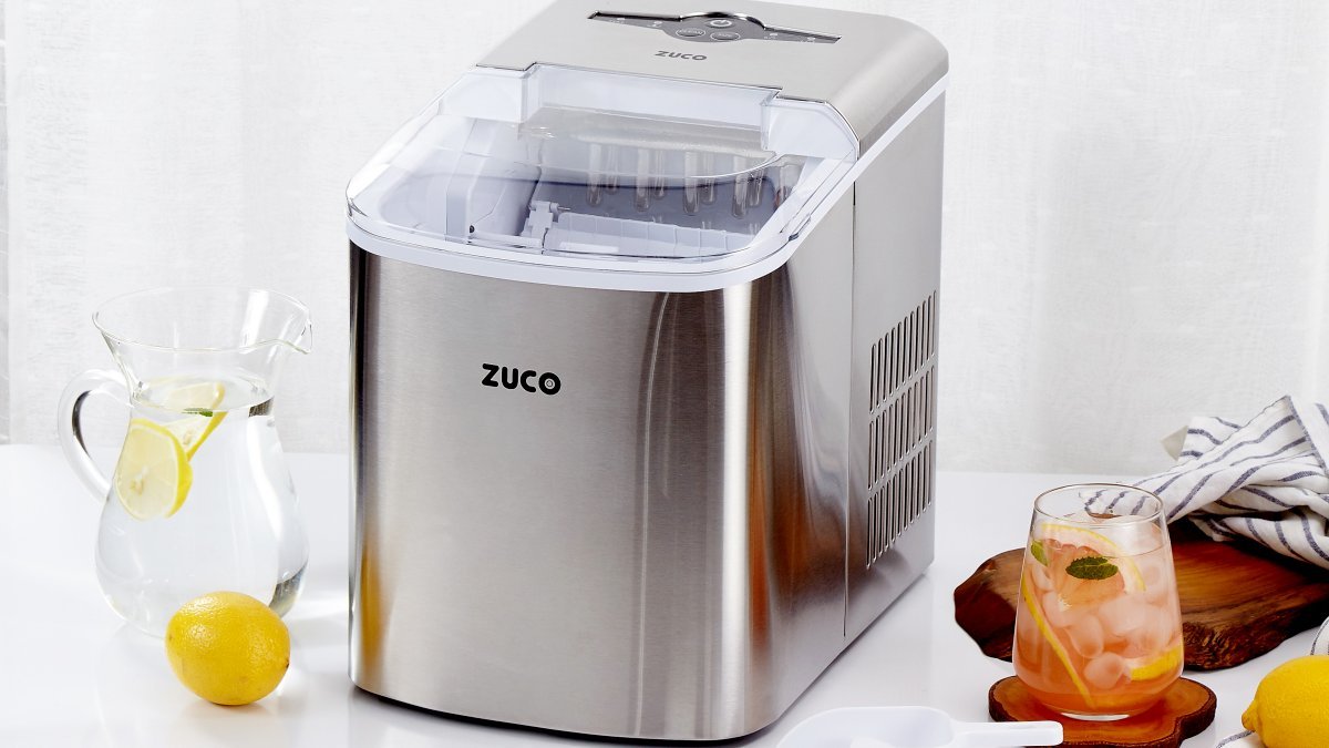 [仅7分钟] 全不锈钢制冰棒，一键制冰，轻松做出50颗杯装冰块！