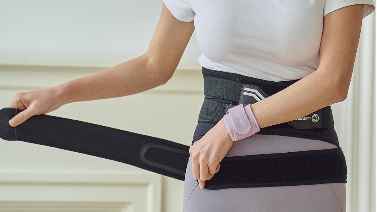 [人工肌肉材质]矫正腰部和错位骨盆的“腰骨保护带”