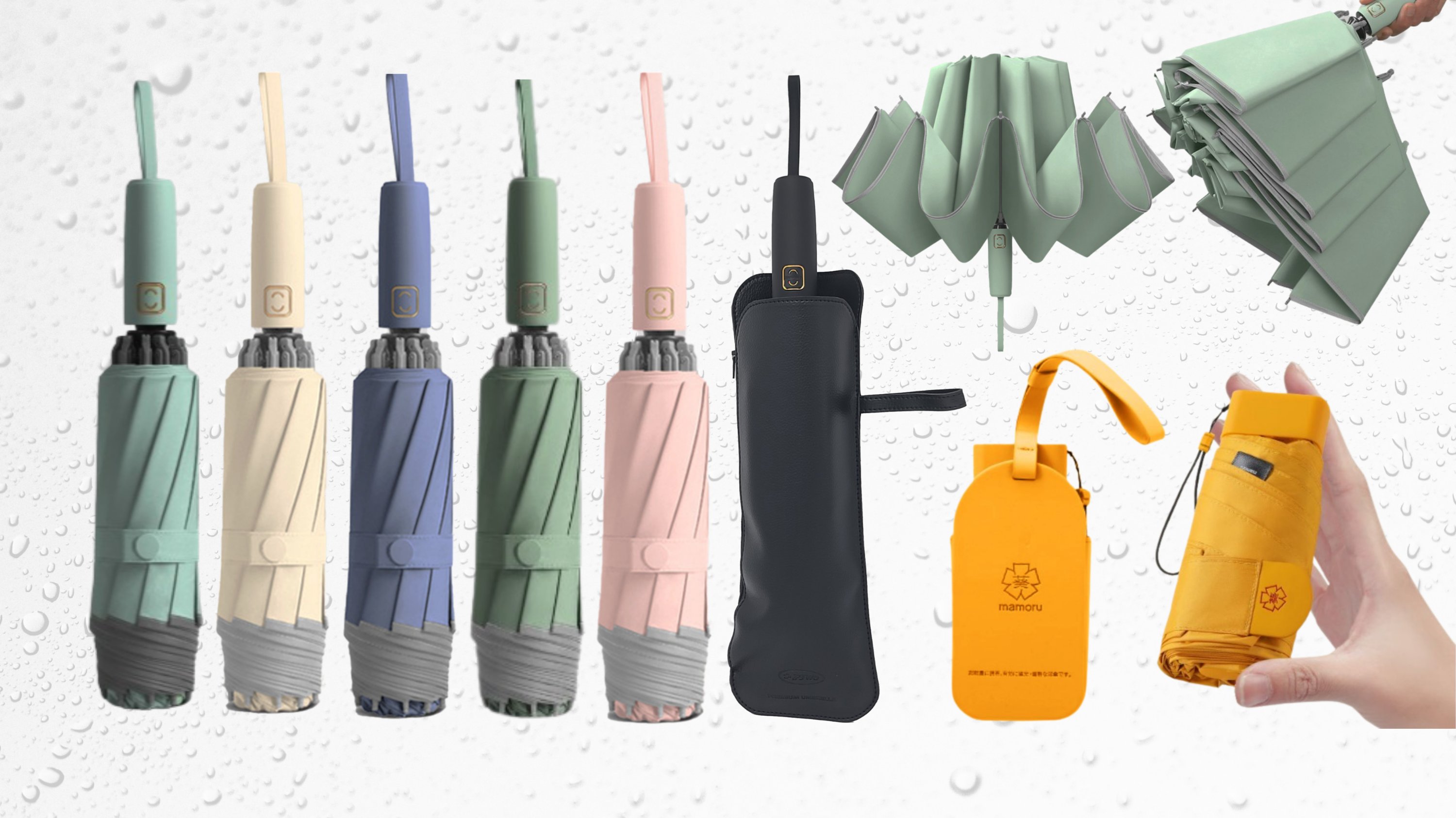 [雨x烈日x强风]小学生妈妈圈热议的坚固安全超轻便防晒伞