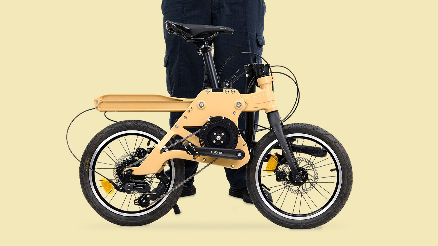 [3次アンコール]わずか4秒で折りたたみ完了、どこでもライディング