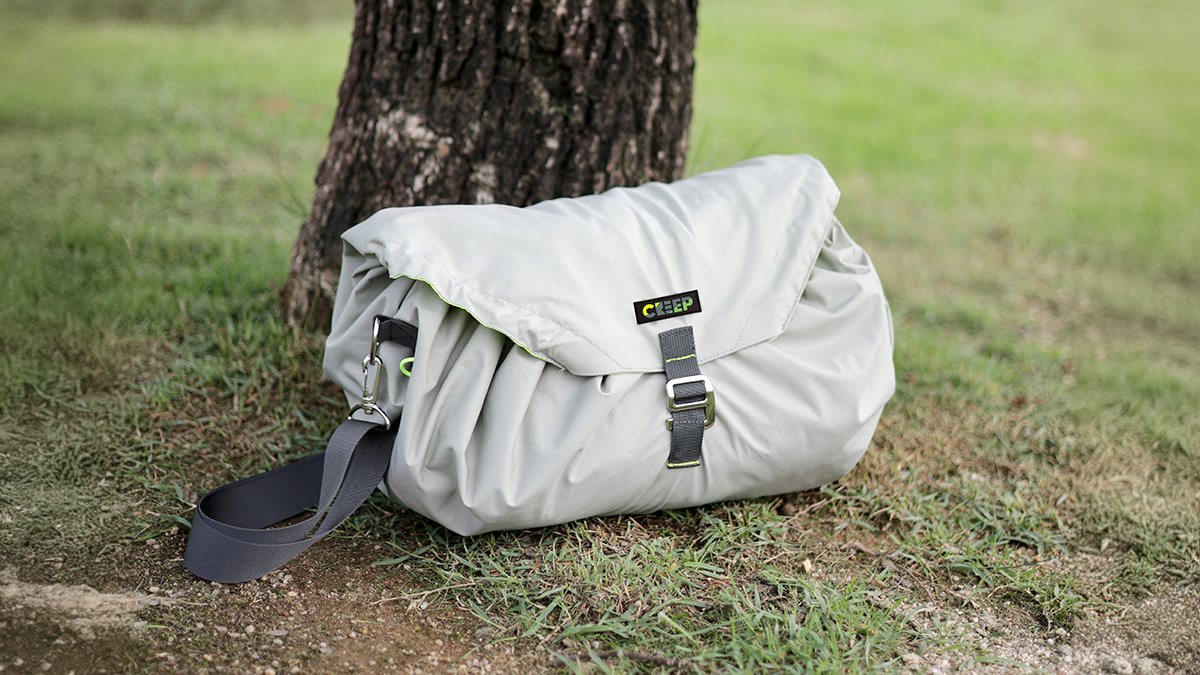 [露营野餐必备] 2秒收纳，3秒变包！攀岩背包轻松携带