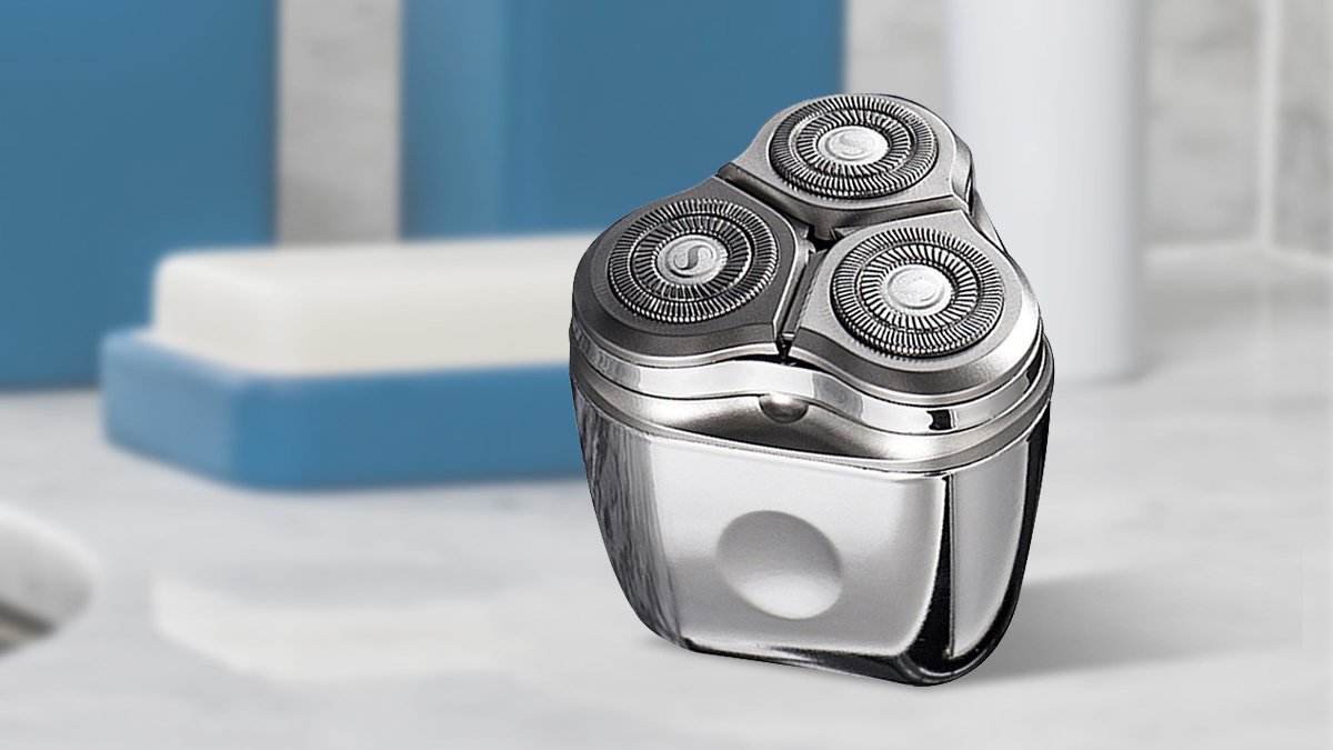 すっきりシェービングの必須アイテム！ニューエイカー携帯用ミニ電気シェーバー