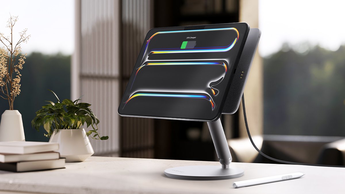 [레드빈]스탠드와 충전을 하나로, 오직 iPad만을 위한 무선충전 스탠드