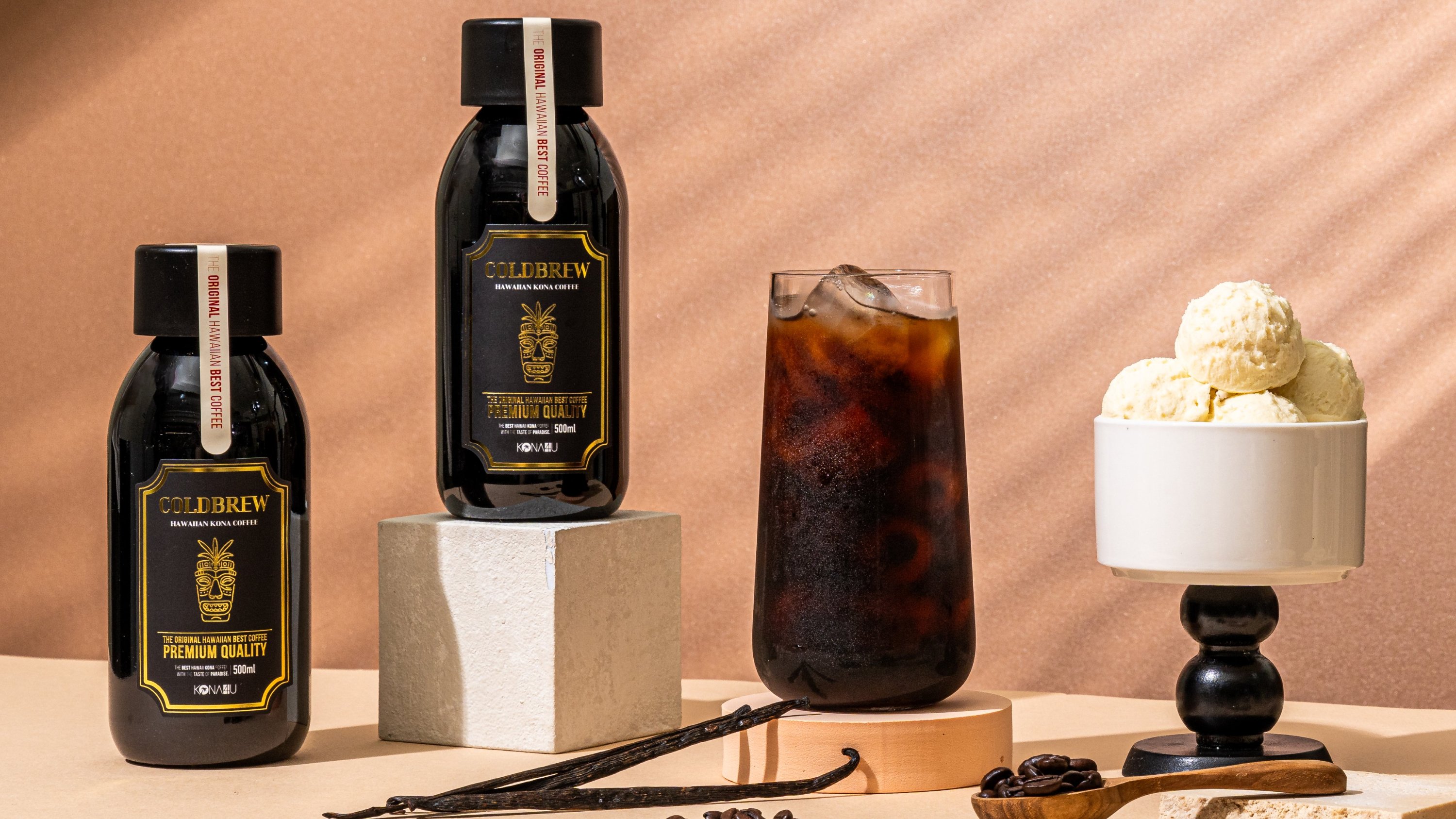 [航空会社コーヒー] ラテより甘いアメリカーノ？圧倒的なバニラ香るコールドブリューコーヒー