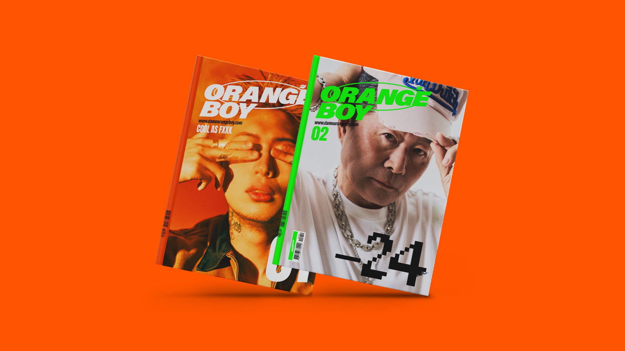ストリートファッション誌〈ORANGE BOY〉vol.2＋限定版マックスセーフ財布