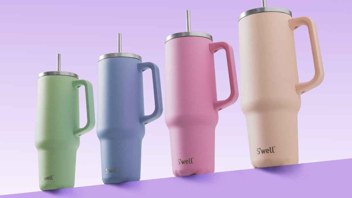 50-Hour Cooling Power | Lightweight & Powerful 1.2L Swell Tumbler! Korea’s first launch