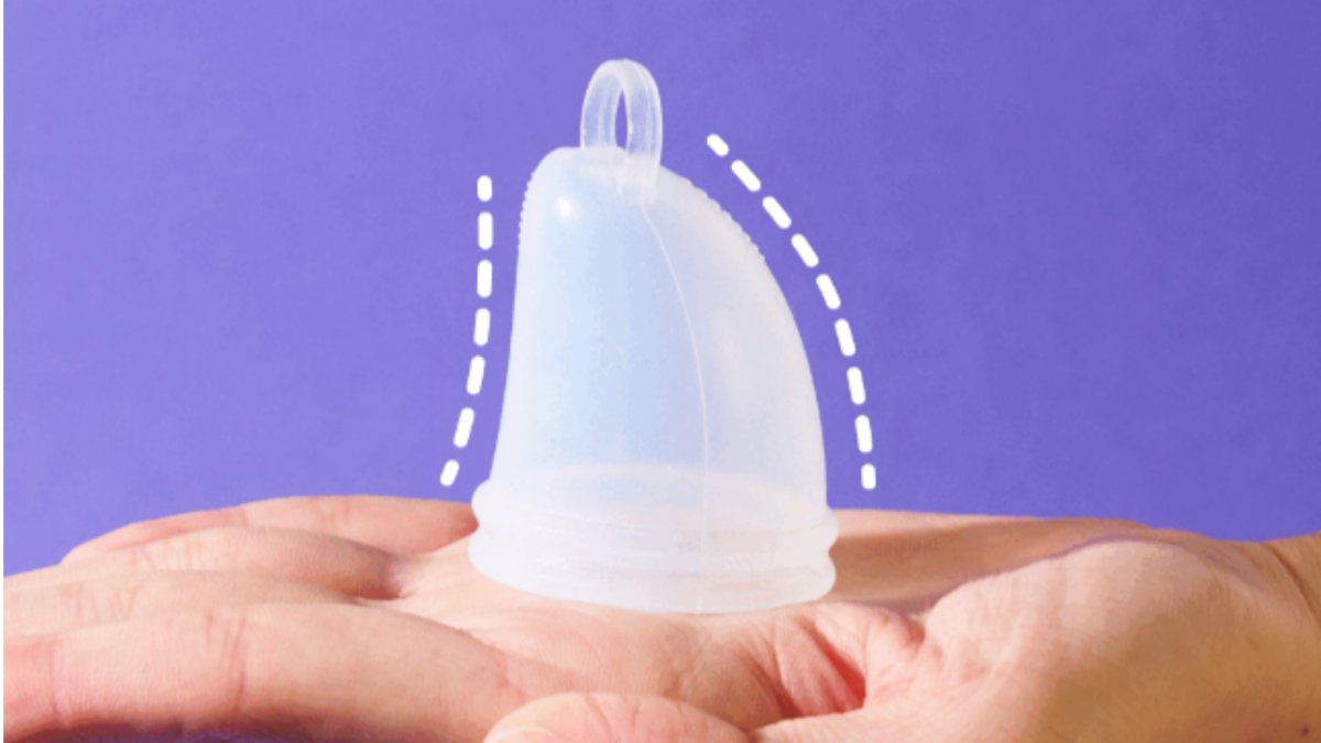 [4年研发] 体验前所未有的舒适月经杯，专为你的身体设计的黄金杯