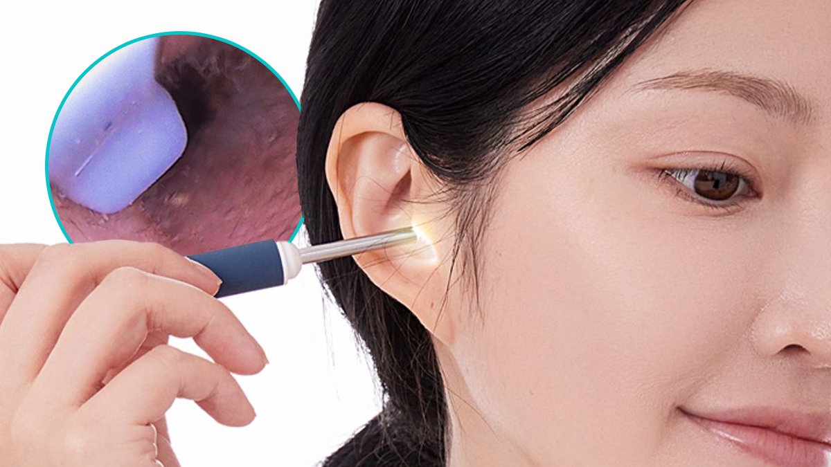 [1천만 화소가 보여주는 속시원함] 그냥 귀이개 아니고 '내시경 귀이개'