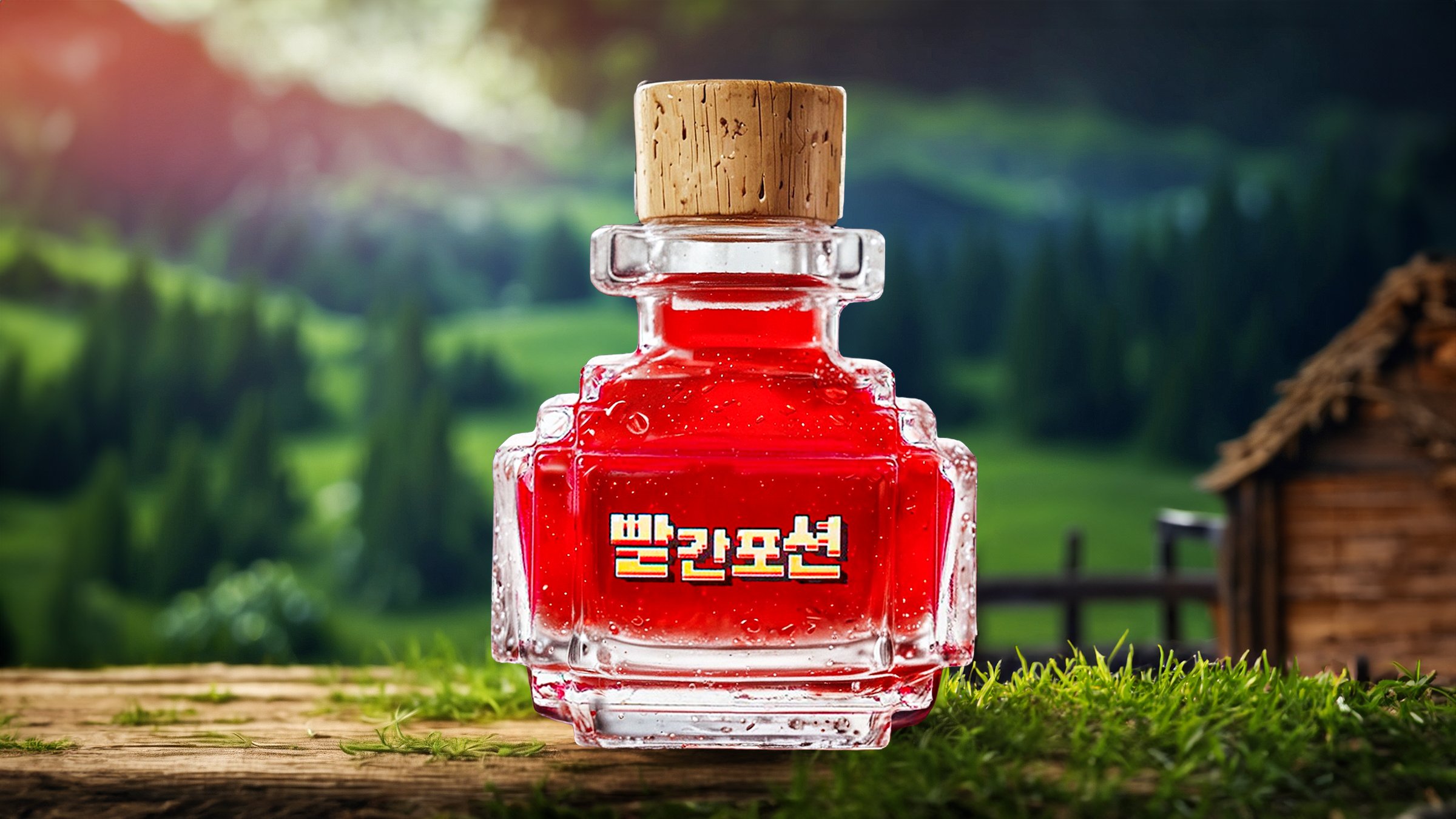 [오늘 마감] 게임 속 포션을 현실로, 진짜 포션 등장! <빨간포션>