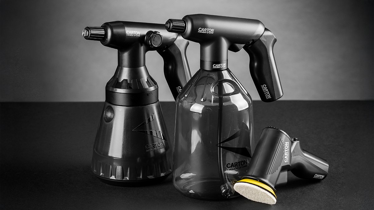 [洗车革命] 卡顿电动喷雾器，换电池即可实现预洗到油膜去除