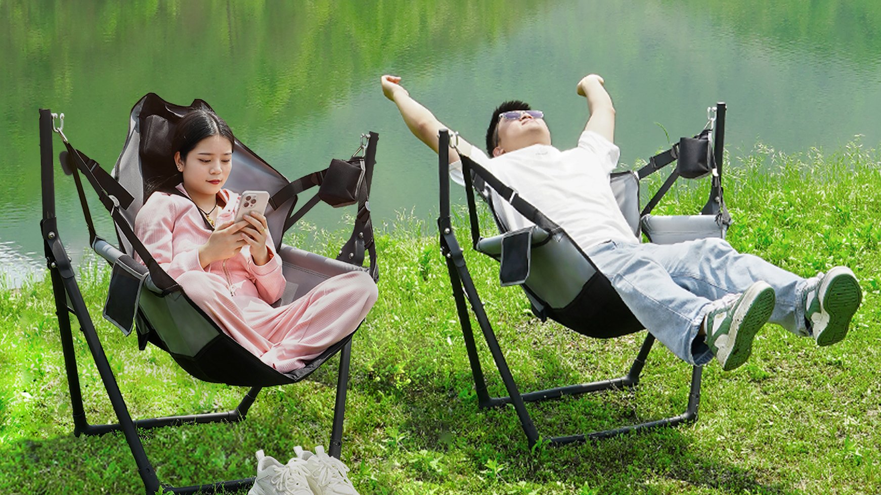 Swing Chair gently rocking you into moments of pure relaxation