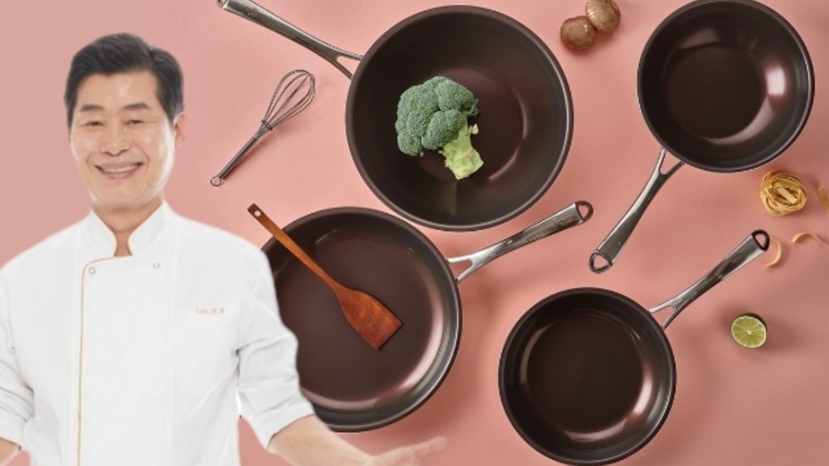 Chef Lee Yeon-bok’s Non-Stick Stainless Steel Pan! Premium 4-Layer Stainless Pan at Just Around $40