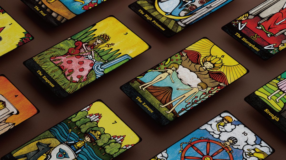 收藏价值200%｜世界级塔罗艺术大师“Delos”的奢华塔罗牌