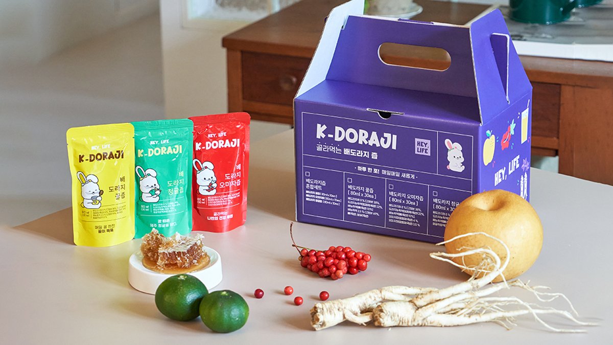 Tired Neck? One Pack a Day of Baedoraji Juice for Seasonal Health Care