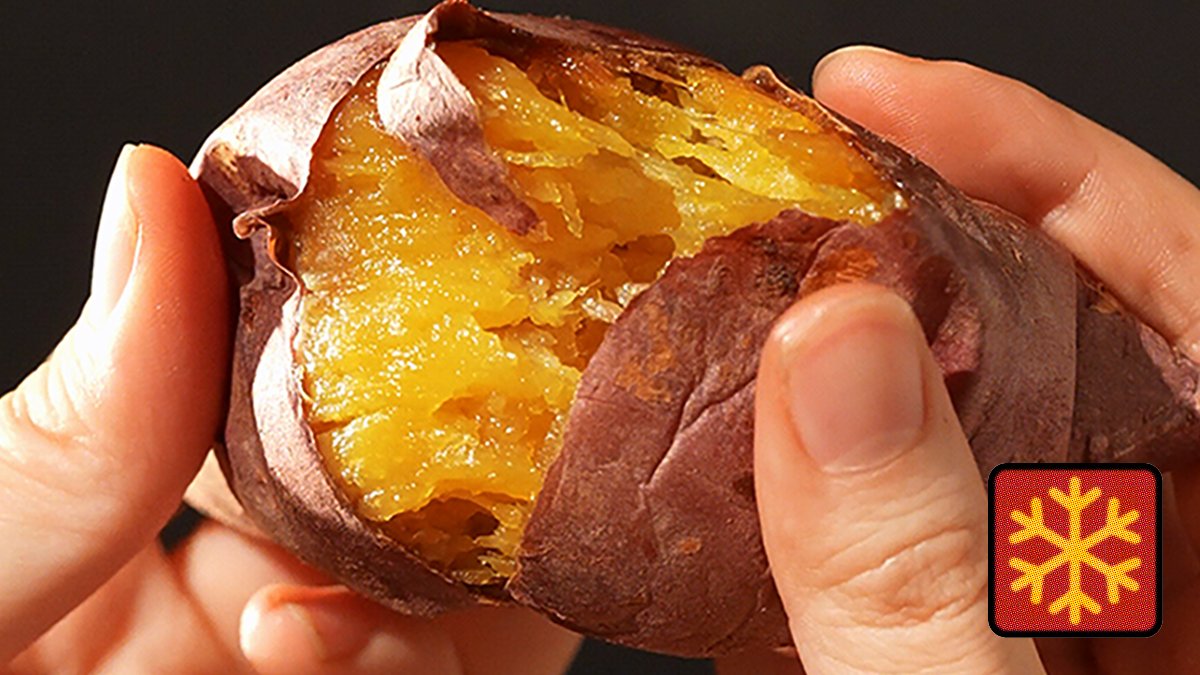 [Ice in 2 Minutes] Dripping with honey—100% roasted sweet potato and pumpkin made easy!