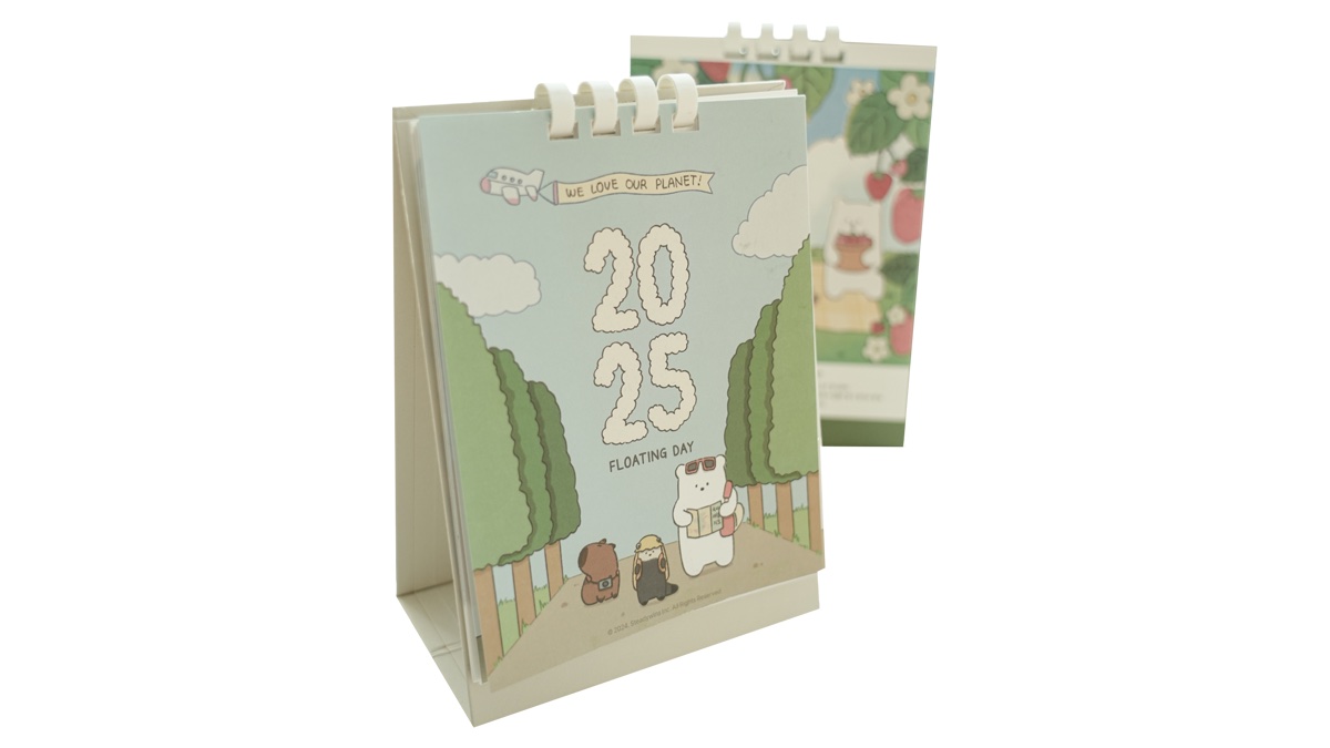 환경과 사계절을 함께 만들어가는ㅣ 2025 찐환경 탁상달력