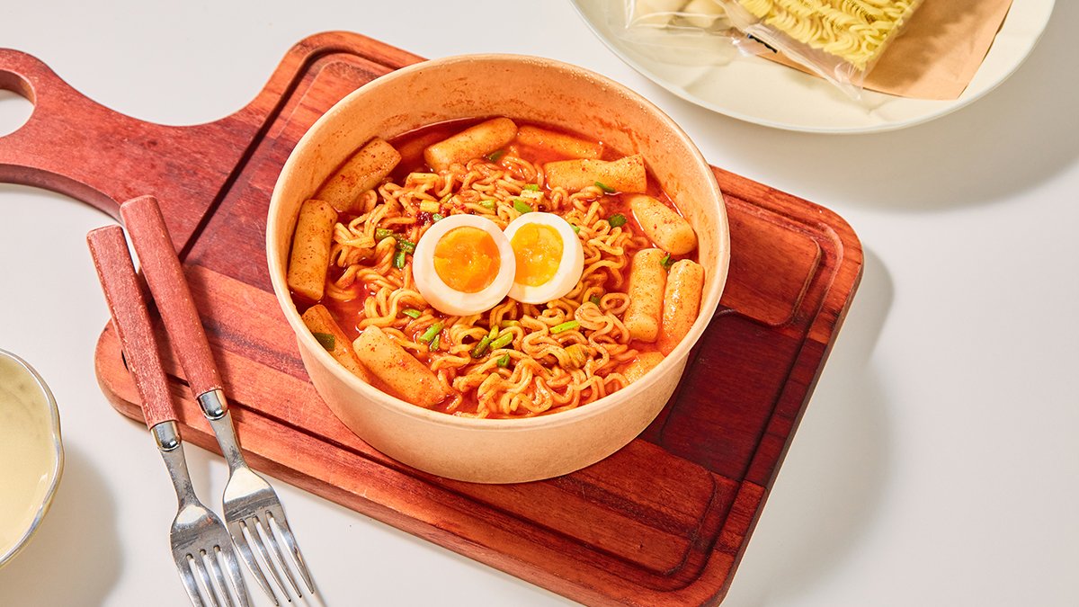[쫄깃쫄깃 라볶이 시리즈] 종이냄비로 언제 어디서나 간편하게!