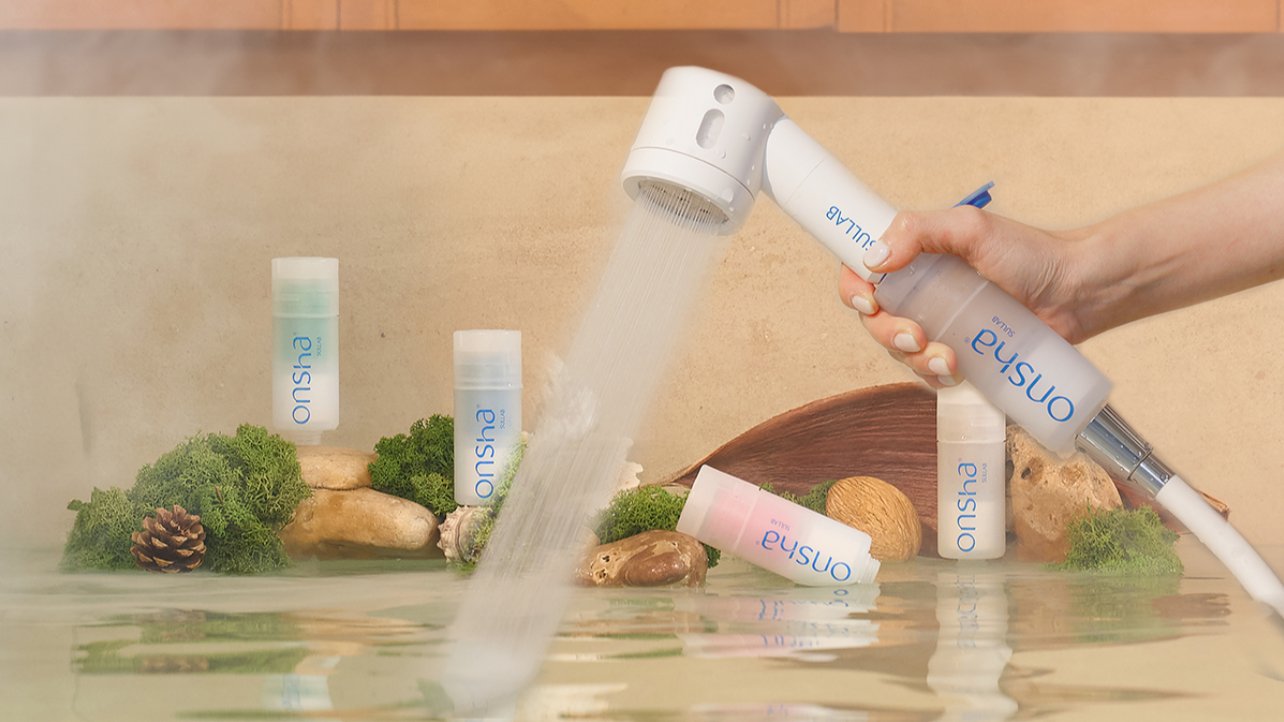 [Large Capacity Hot Spring Shower Filter] Transform your bathroom into a hot spring with Onsha!