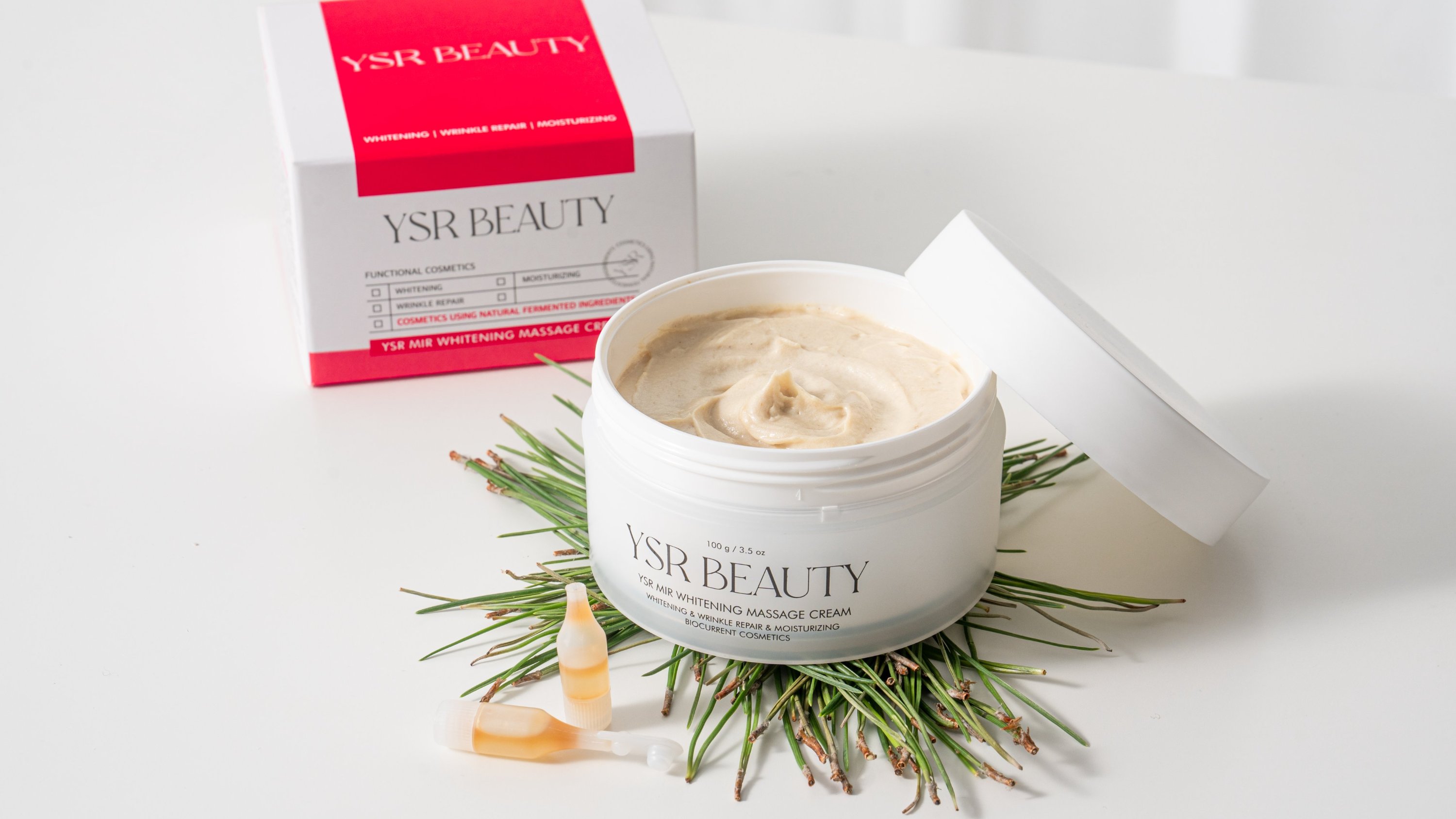 生体電流触媒！美白マッサージ電流クリームで明るくいきいきとした高級肌へ！