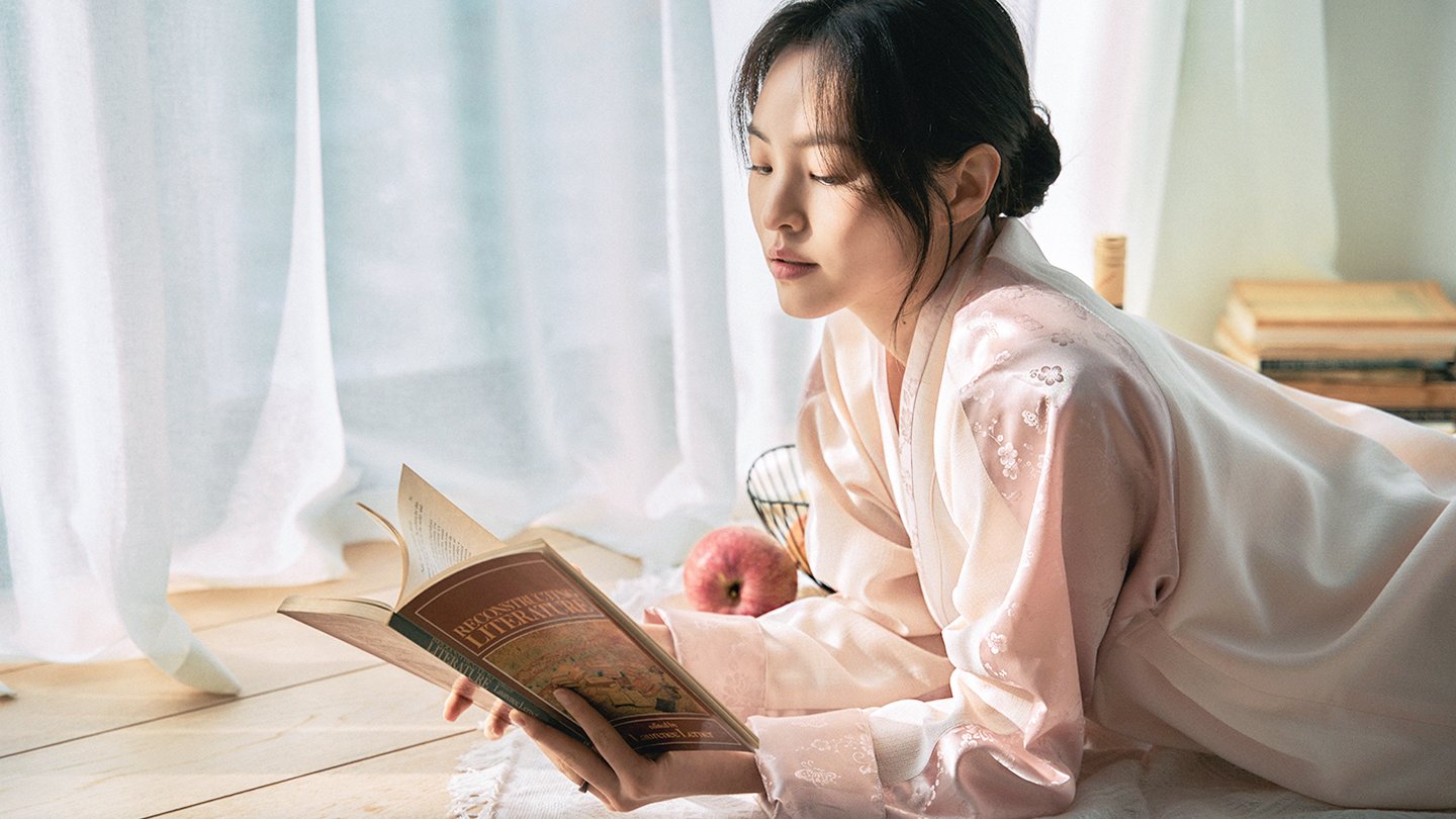 [남녀공용] 40년 한복장인이 한땀한땀 만든 '풀오버' 자개 민화 저고리