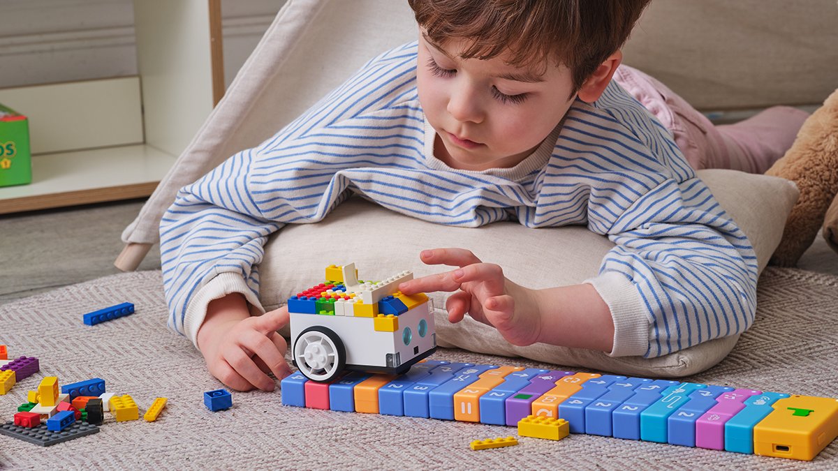 [ロボット＋コーディングブロック] 4歳〜小6向け 簡単＆楽しいアンプラグドコーディング、コボブロックス
