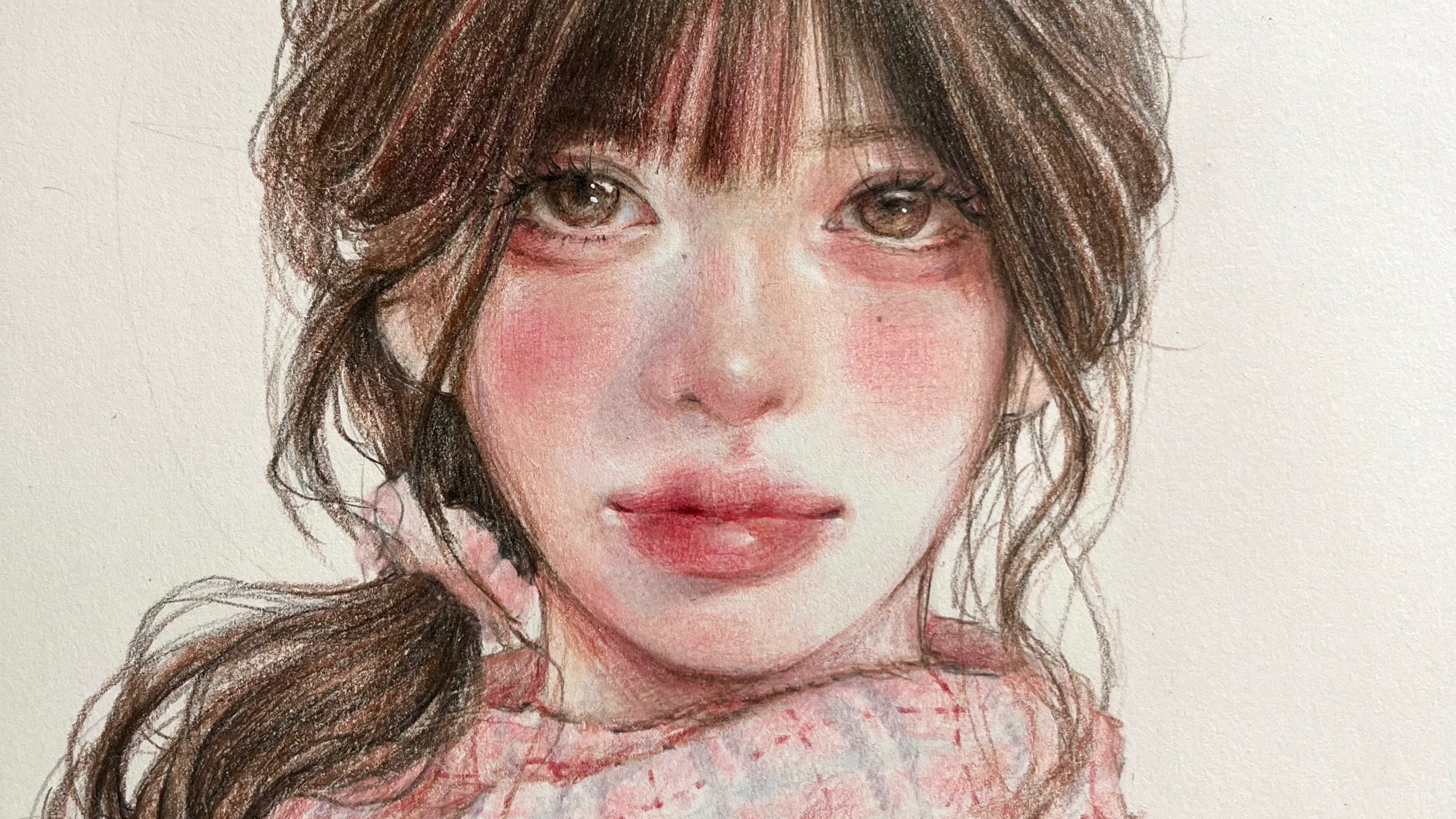 用20色彩铅描绘温暖细腻的人物画课程